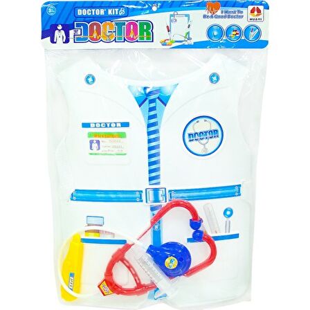 Plastik Kostümlü Doktor Seti